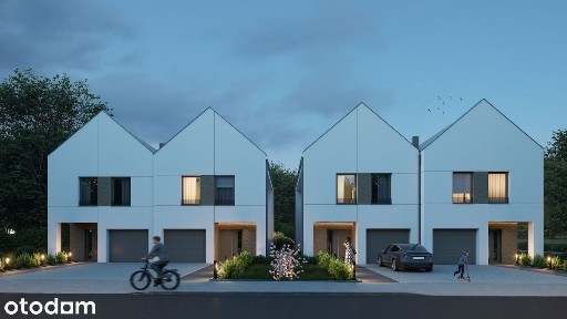 Nowoczesny dom 149.8 m² z garażem i dużym ogrodem