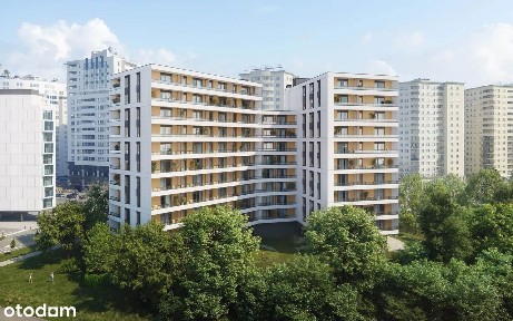 2-pokojowe mieszkanie 43m2 + loggia