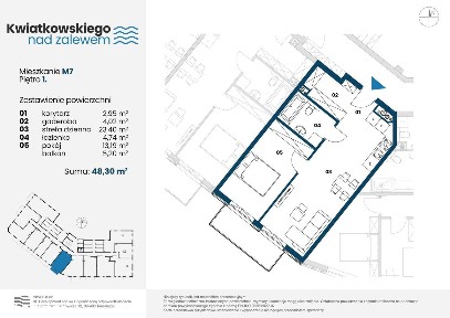 Nowa Dęba | mieszkanie 2-pok. | m7