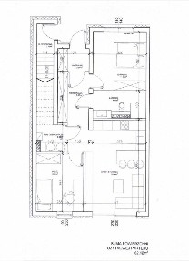 3 pokojowe mieszkanie z ogródkiem, nowoczesny projekt, nowe osiedle