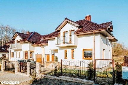 Dom bliźniak. 134 mkw na zamkniętym osiedlu