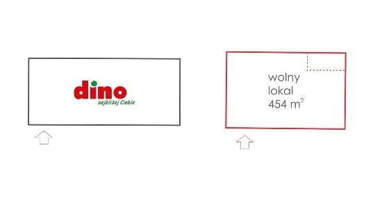 Duży, atrakcyjny lokal w nowym parku handlowym, obok Dino