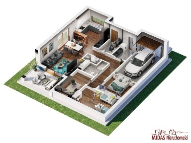 Nowy dom 114m2, działka 750m2 blisko jeziora!