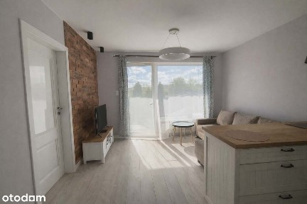Mieszkanie 2 pokoje, osiedle zamknięte, wykończone, z ogródkiem