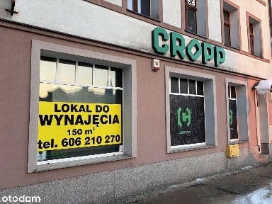 Lokal Handlowy do wynajęcia 150 m2, Kościerzyna, ul. Rynek 7