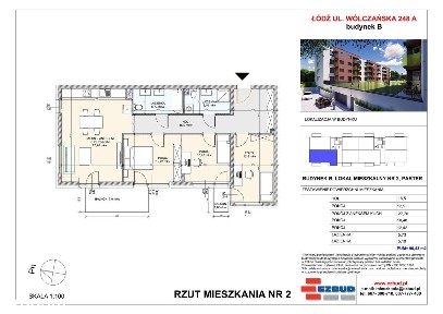 Wólczańska 248A | mieszkanie 4-pok. | B2