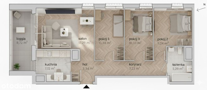 Świetne 4 pok + oddzielna kuchnia > Loggia > Mega widok > PREMIUM