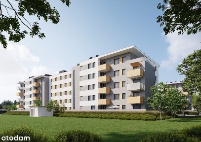 3-pokojowe mieszkanie 53,8m2 + balkon Bezpośrednio