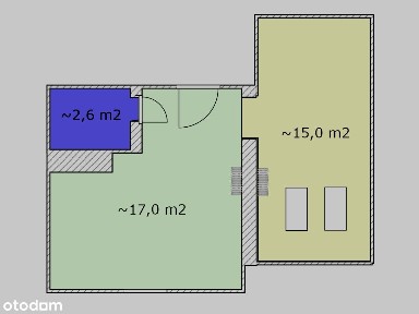 Jasne 2 - pokojowe mieszkanie na poddaszu do zamieszkania w Ostrowie