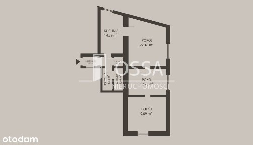 3 pokoje w centrum Inowrocławia + strych - 98,38 m