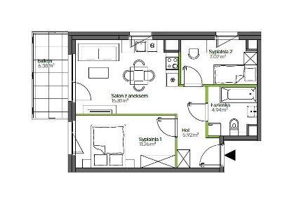 HIT! *TANIE 3 POKOJE W SAM RAZ DLA RODZINY *GOTOWE W 2026 r. * 0% PCC