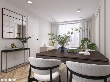 * Trzypokojowe mieszkanie na Górnym Mokotowie *