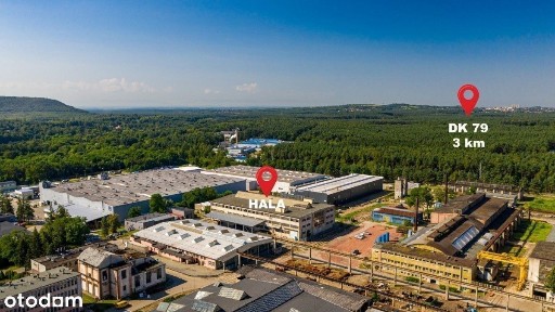 Duża hala produkcyjna na sprzedaż/wynajem bliskoA4