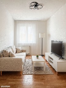 Dwupokojowe mieszkanie z balkonem i komórką- Psie Pole