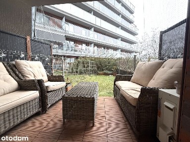 3 pokoje z ogródkiem na 1. piętrze | garaż + komórka | ul. Piesza