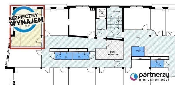 Biuro o pow. 34m2 w Sopocie