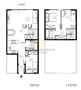 Okolice/Marino/4pok/zabudowa/bliźniacza/top/garaż