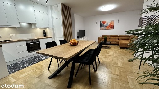 Osiedle Saska mieszkanie 3 pokojowe z widokiem duży salon bezpośrednio