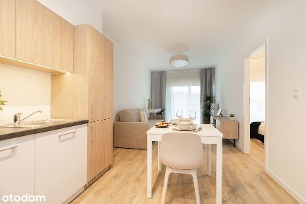 Nowe 2 pokoje 38m2 | Bez prowizji | zwierzęta ok | Blisko Promenady