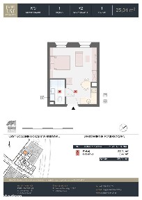 1-pokojowe mieszkanie 25m2 Bez Pośredników