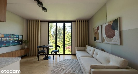 Studio w nowym apartamentowcu - komfort i prywatność