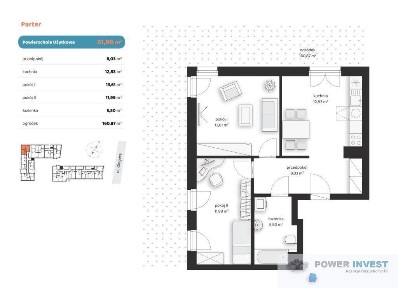 Narożne 2 pokoje z kuchnią, ogródek 160 m2
