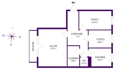 Mieszkanie inwestycyjne w Oliwie I 4 pokoje