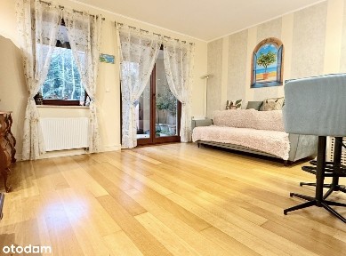 Przestronne 3-pokojowe mieszkanie z ogródkiem