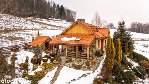 Dom pod lasem w sercu Beskidu - cisza widok