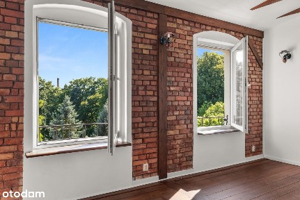 [TOP LOKALIZACJA] Loftowa perła z widokiem na Park-Przy kładce.