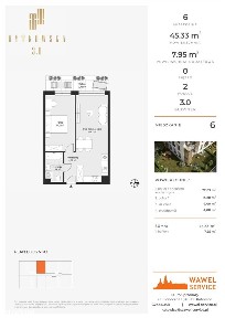 2-pokojowe mieszkanie 45m2 + balkon Bez Prowizji