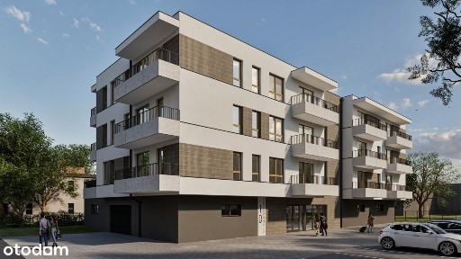 Nowoczesne 35m² mieszkanie z tarasem 48m²