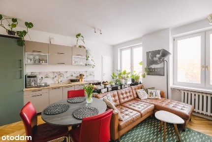 Saska Kępa | Klimatyczne 2 pokoje po remoncie
