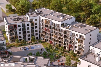 Nowoczesna architektura- Kręta z dwoma balkonami.
