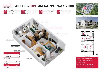 Bezczynszowe mieszkanie z balkonem, strychem i pompą ciepła