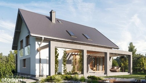 Oaza spokoju i przestrzeni - dom w zielonym Herman