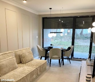 Ekskluzywny apartament z ogródkiem |1 linia z widokiem na morze
