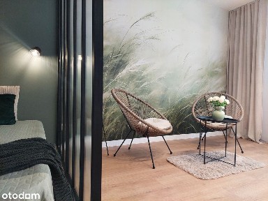 Saska Kępa: Stylowa kawalerka z sypialnią po remoncie! Bez prowizji