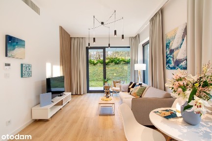 Narożny Apartament z prywatnym ogródkiem - Shellter Rogowo -43m2