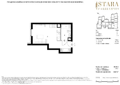 1-pokojowe mieszkanie 26m2 Bez Pośredników