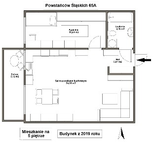 Powstańców Śląskich | 2 pokoje | metro | Osiedle Muszlove