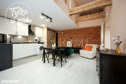 Kawalerka z dużą antresolą przy Politechnice