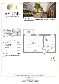 2-pokojowe mieszkanie 53m2 + balkon Bezpośrednio