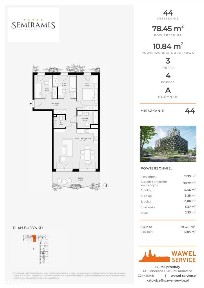 Semiramis | mieszkanie 4-pok. | 44