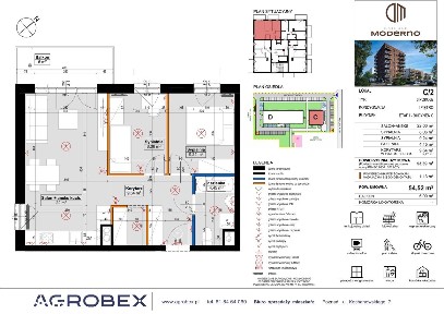 Osiedle Moderno | mieszkanie 3-pok. | C2