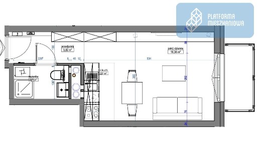 Kawalerka z balkonem, ul. Naramowicka!