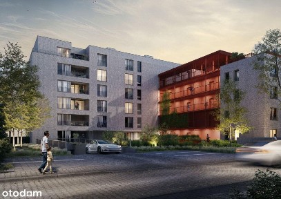 Przestronne mieszkanie dwupokojowe od południa