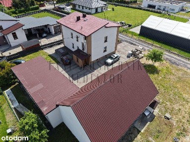 Dom po termomodernizacji +budynki gospodarcze 170m