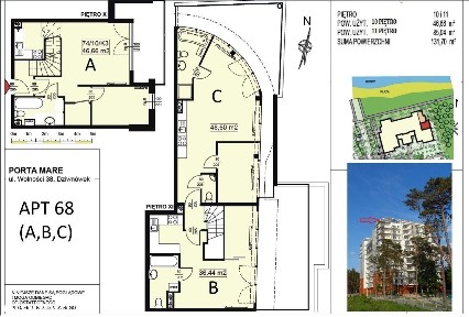 Dwupoziomowy penthouse na plaży