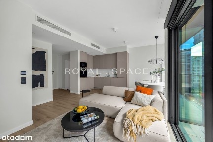 Luksusowy apartament z balkonem | Towarowa Towers